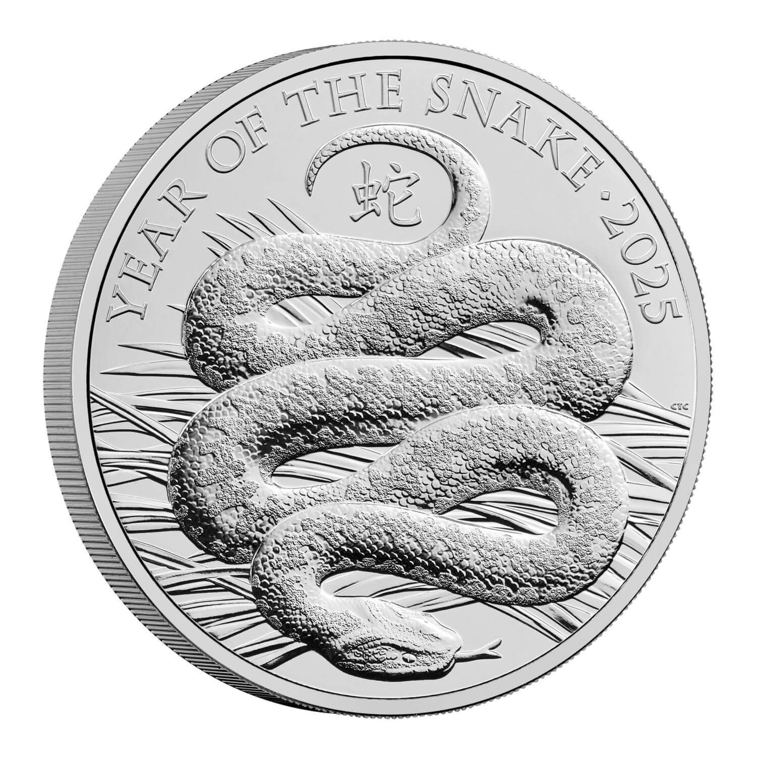 2025 £5 Lunar Year of the Snake BUNC Coin
