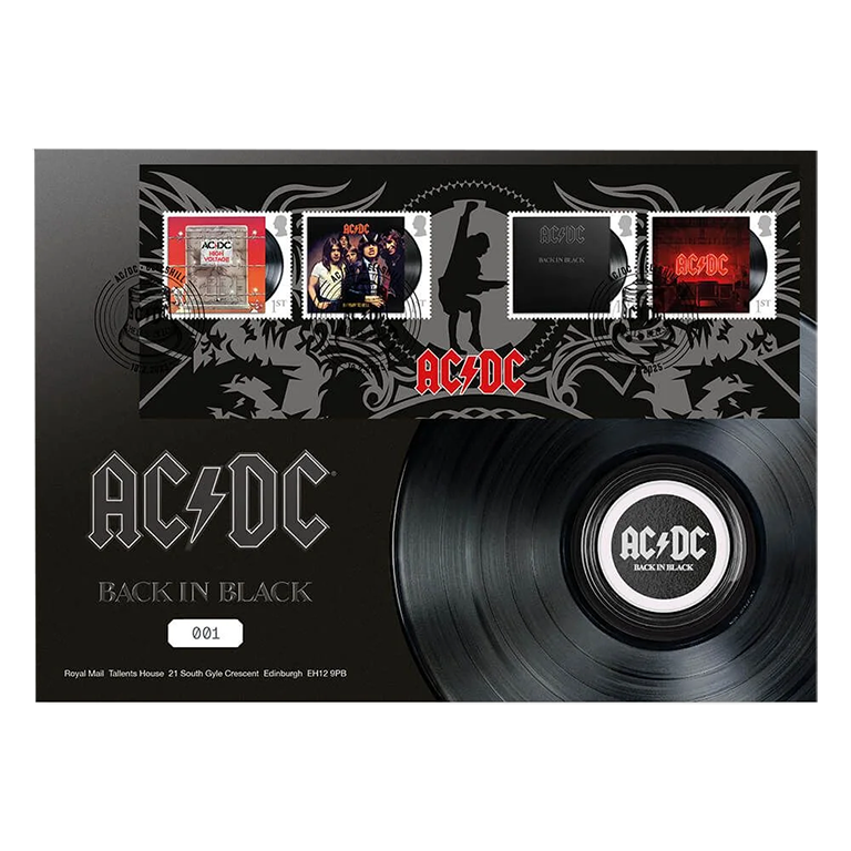 2025 AC/DC Back in Black Medal Cover