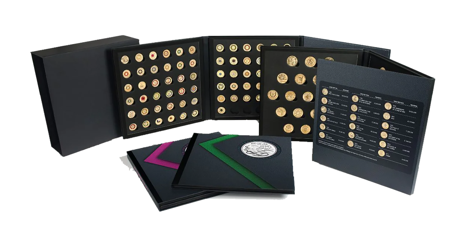 Australian 20c-$2 Circulating Commemorative Coin 4 Folder Set