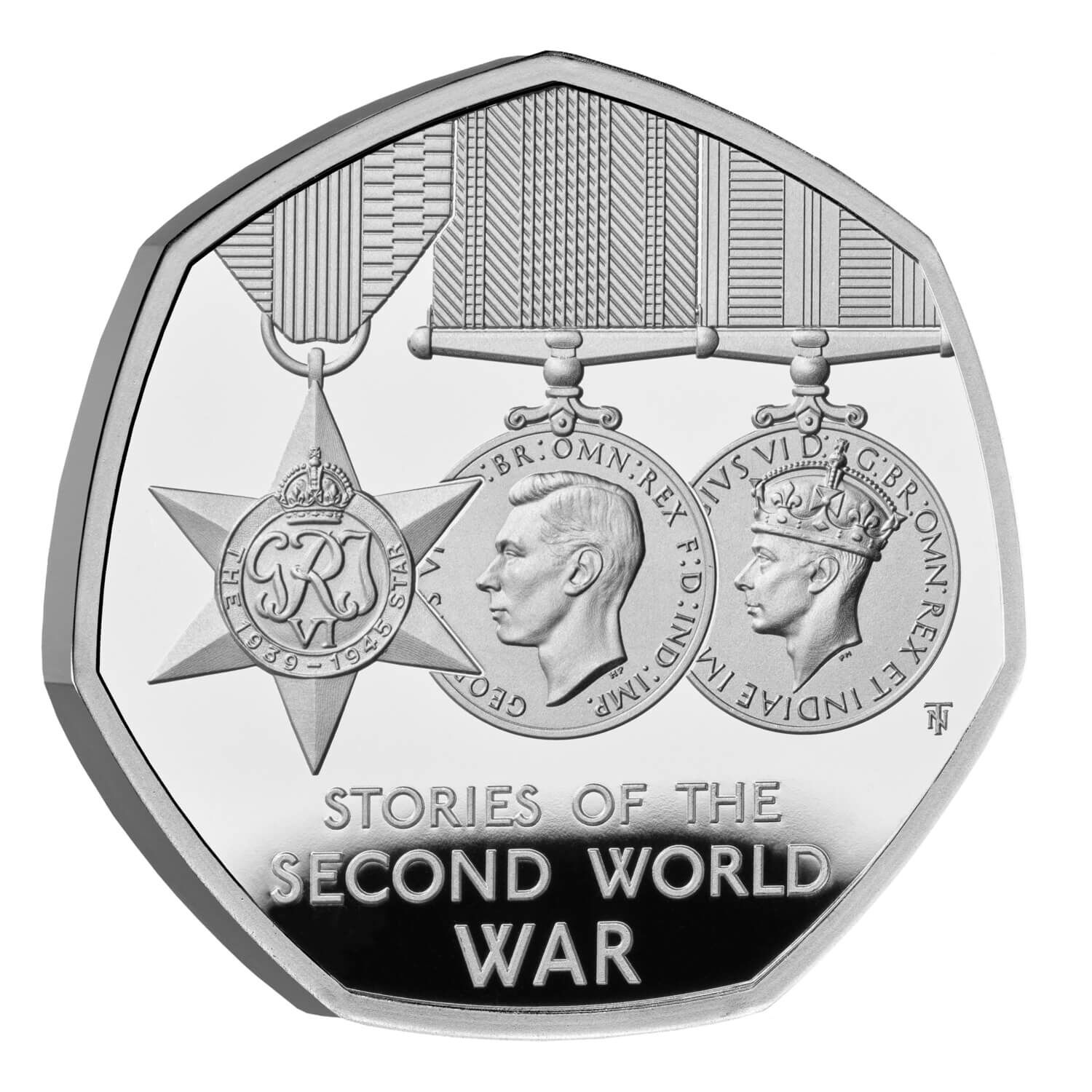 2025 50p Stories of the Second World War Silver Proof Coin