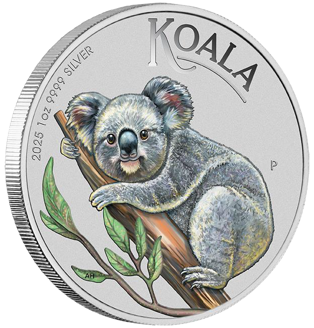 2025 $1 Australian Koala 1oz Coloured Silver Coin ANDA Brisbane Expo