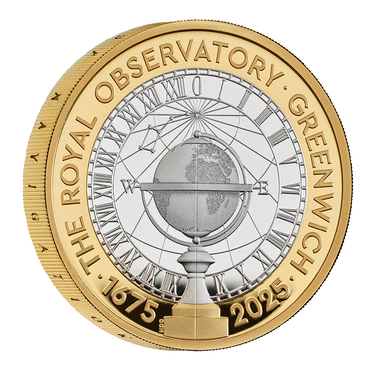 2025 £2 350 Years of the Royal Observatory, Greenwich Silver Proof Coin