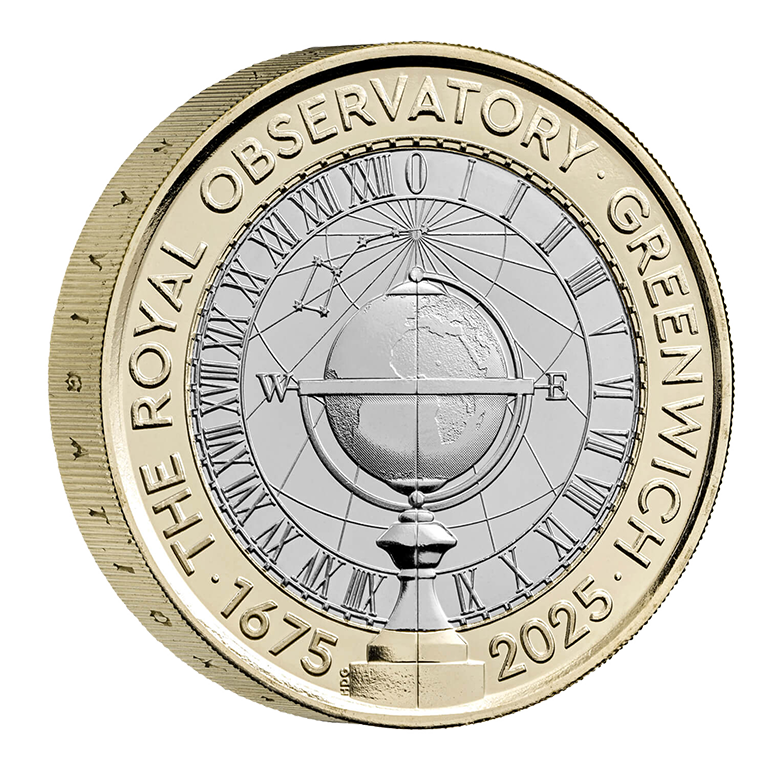 2025 £2 350 Years of the Royal Observatory, Greenwich BUNC Coin