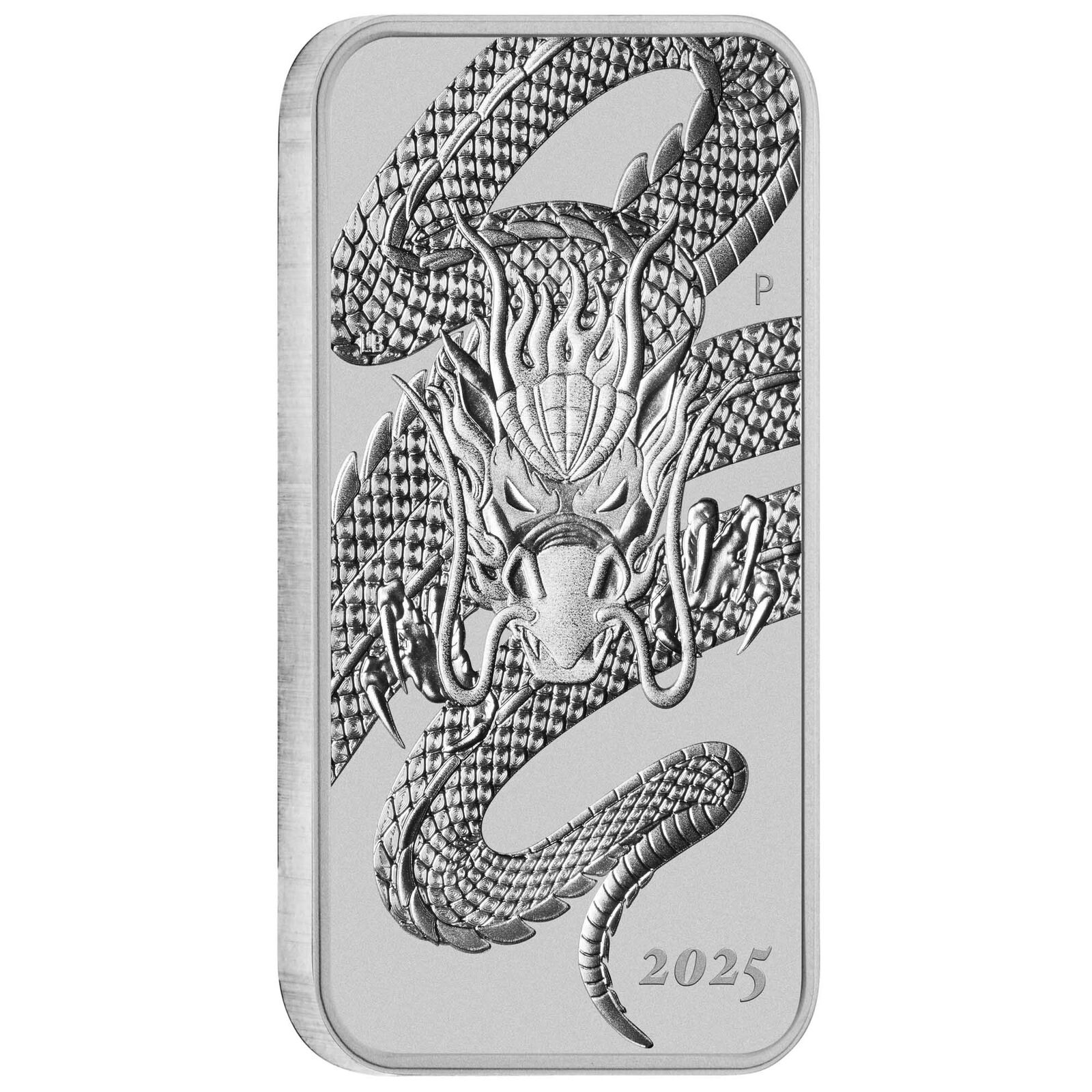 2025 $1 Dragon 1oz Rectangular Silver Bullion Coin