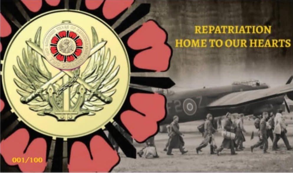 Repatriation - Home to Our Hearts $2 Greenstar Creations Card