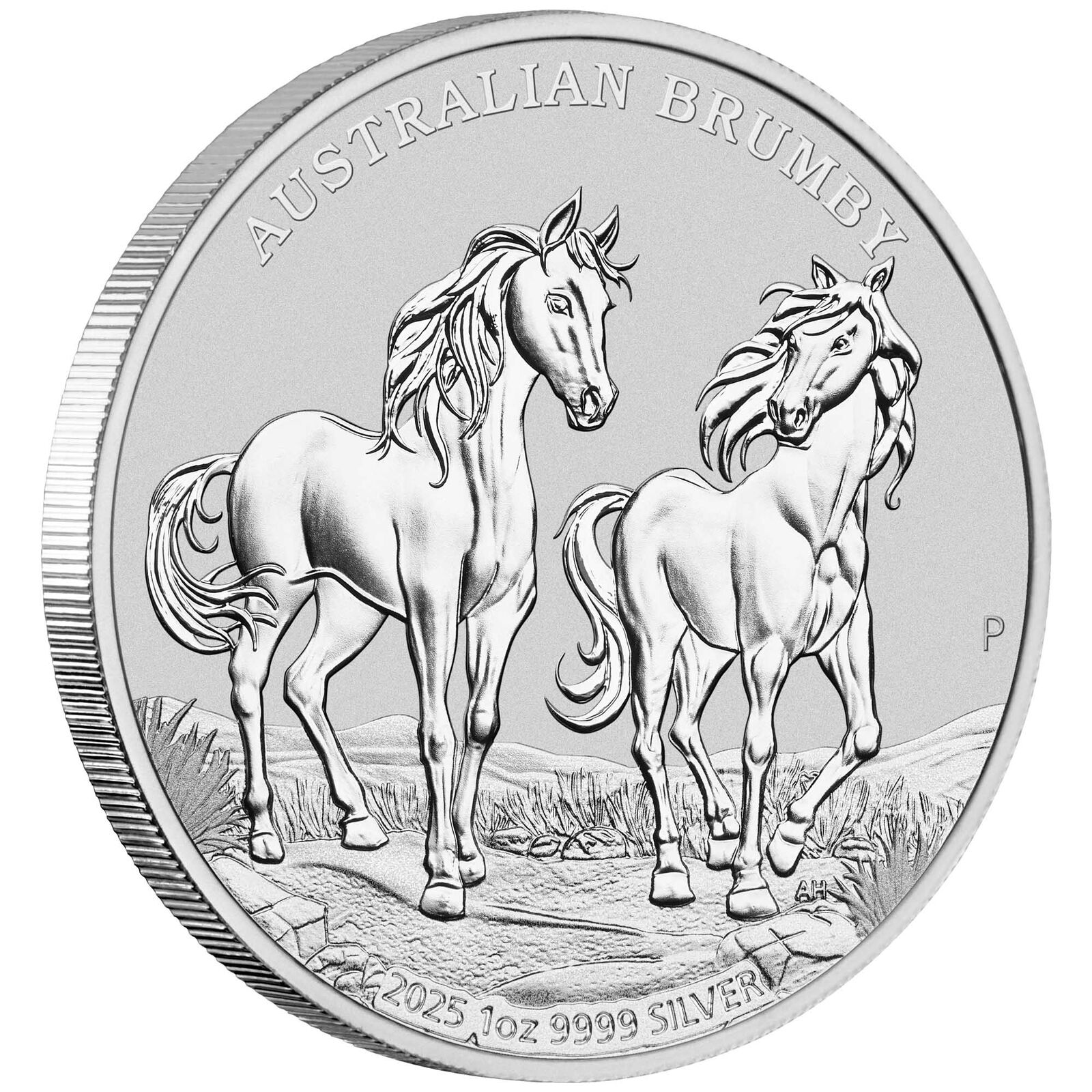 2025 $1 Australian Brumby 1oz Silver Bullion Coin