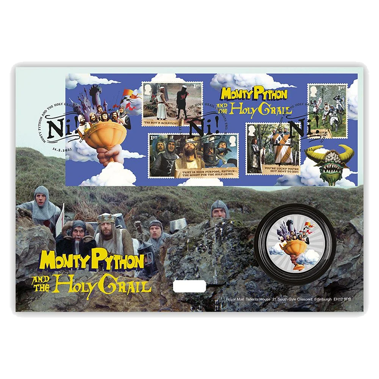 2025 Monty Python Medal Cover