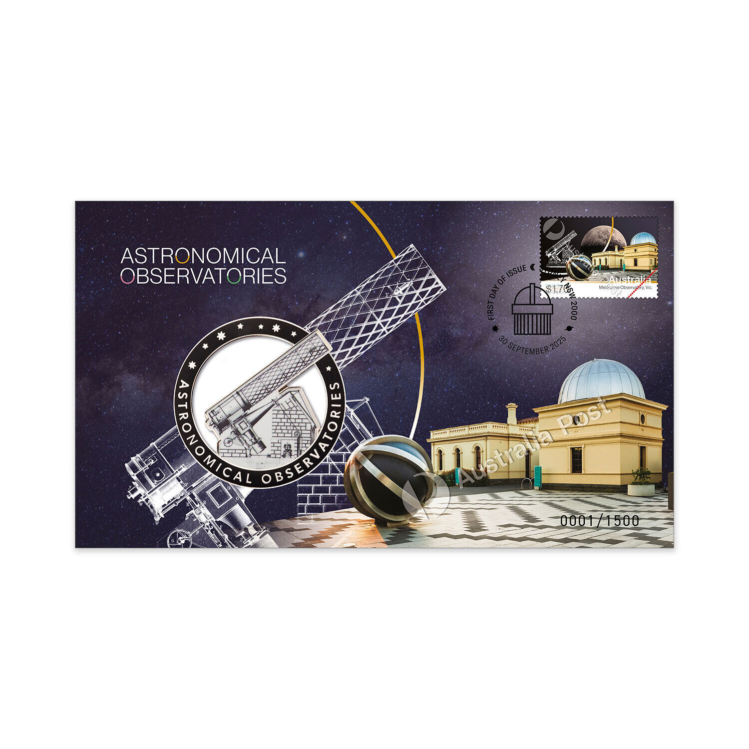 2025 Astronomical Observatories Medallion Cover