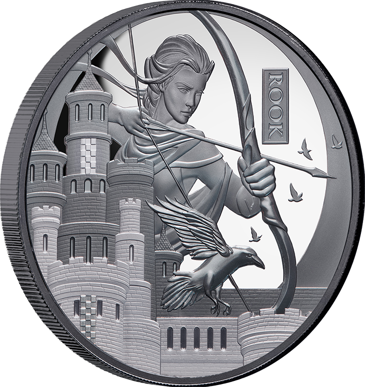 2026 $1 Chess Rook 1`oz Silver Proof Coin