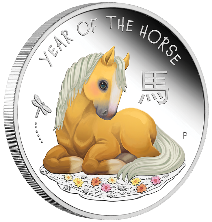 2026 50c Baby Horse 1/2oz Silver Proof Coin
