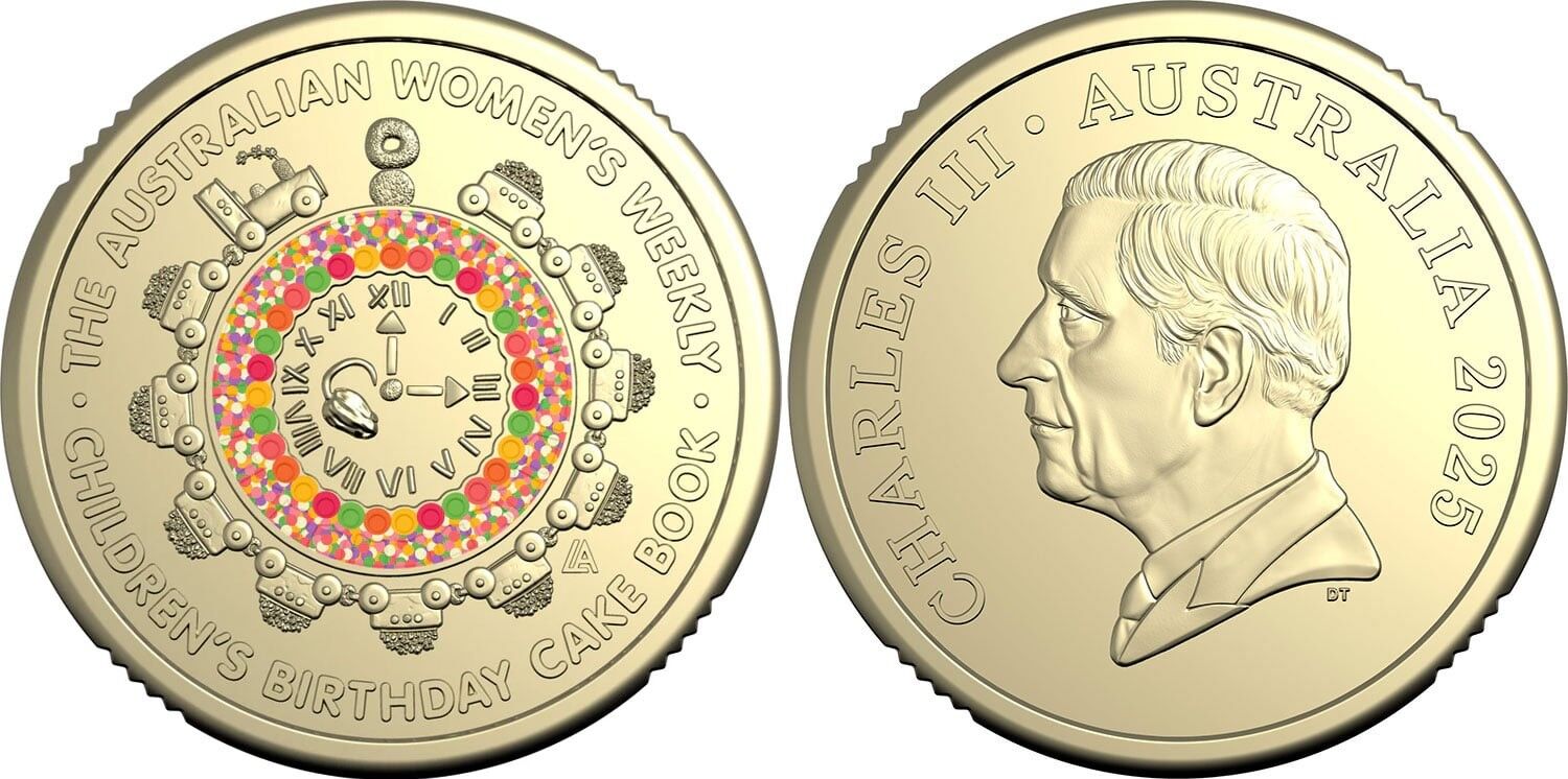 2025 $2 Australian Women's Weekly Birthday Cake UNC Coin Pack