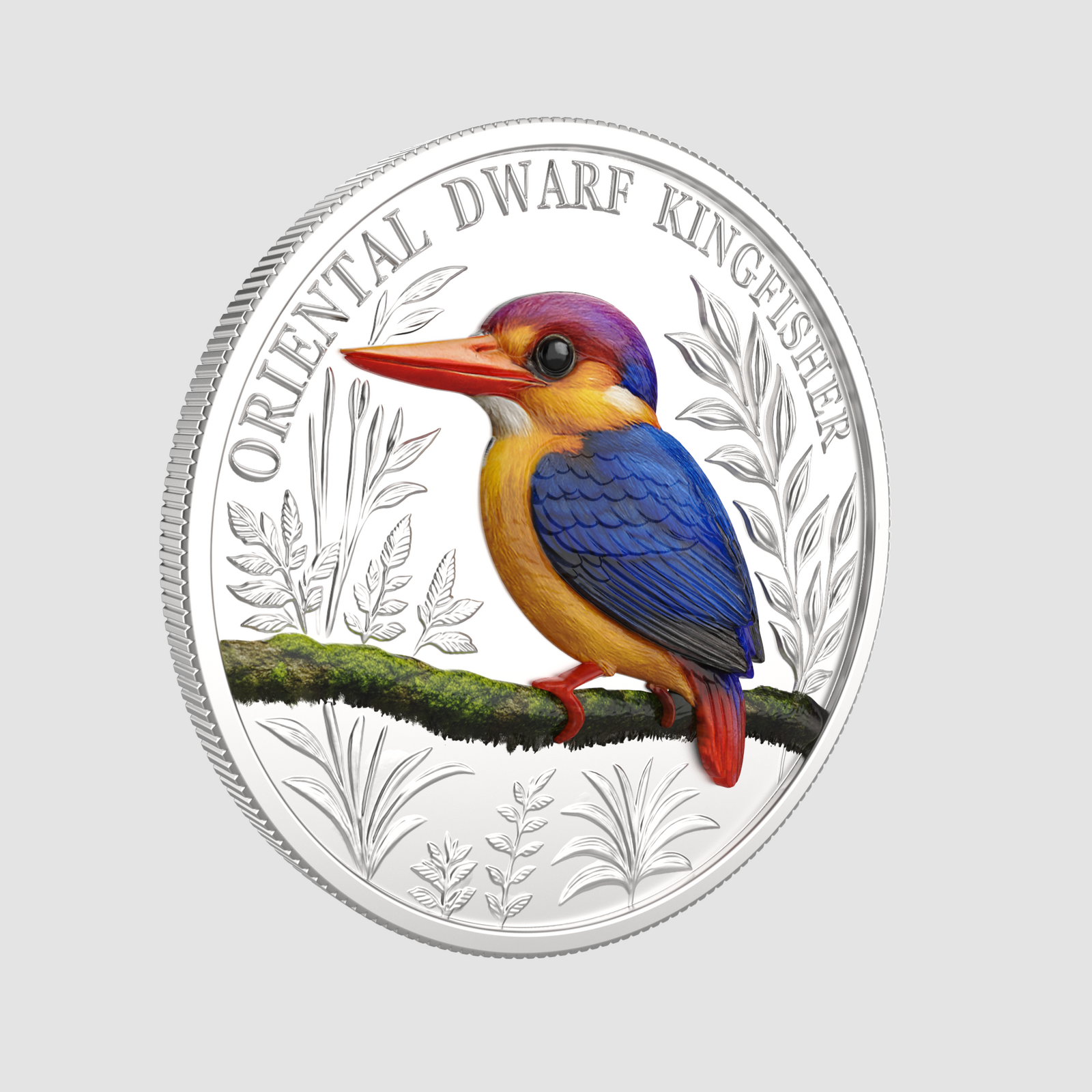 2025 $1 Oriental Dwarf Kingfisher 1oz Silver Proof