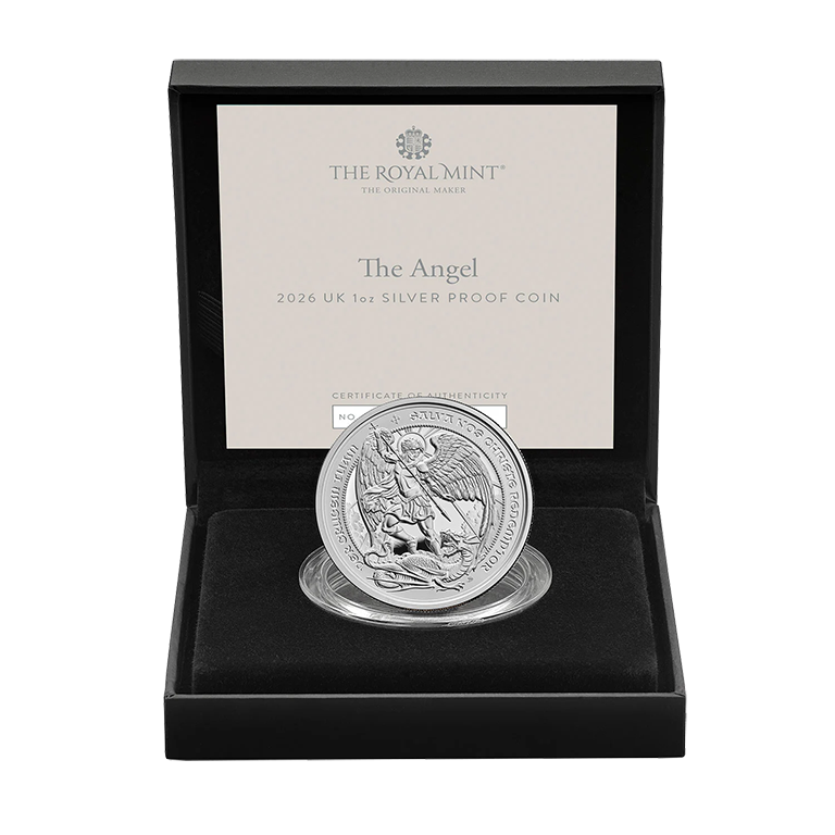 2026 £2 The Angel 1oz Silver Proof Coin