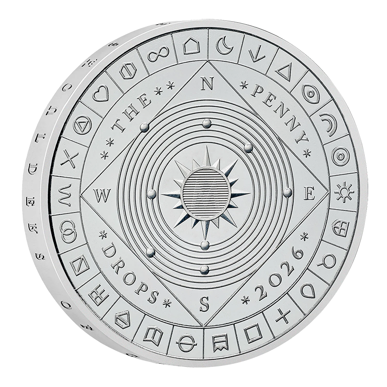 2026 £5 The Penny Drops BUNC Coin