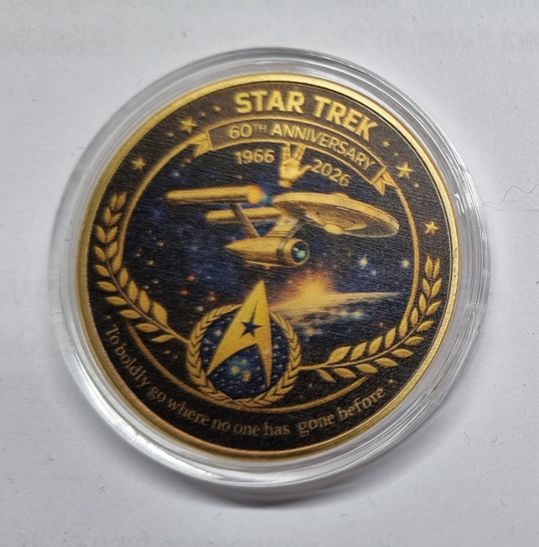2026 Star Trek 60th Anniversary Medallion