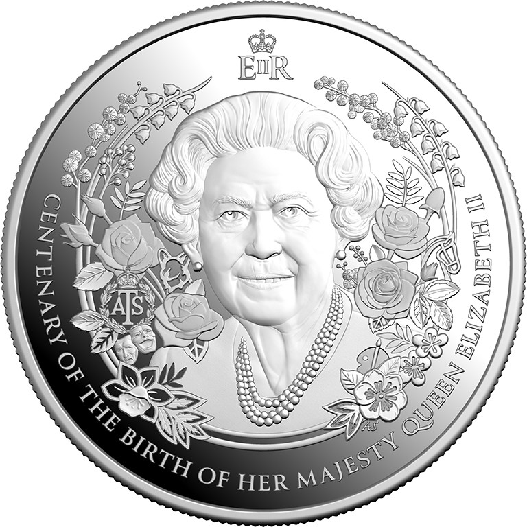 2026 $5 Centenary of the Birth of Queen Elizabeth II Silver Proof Coin