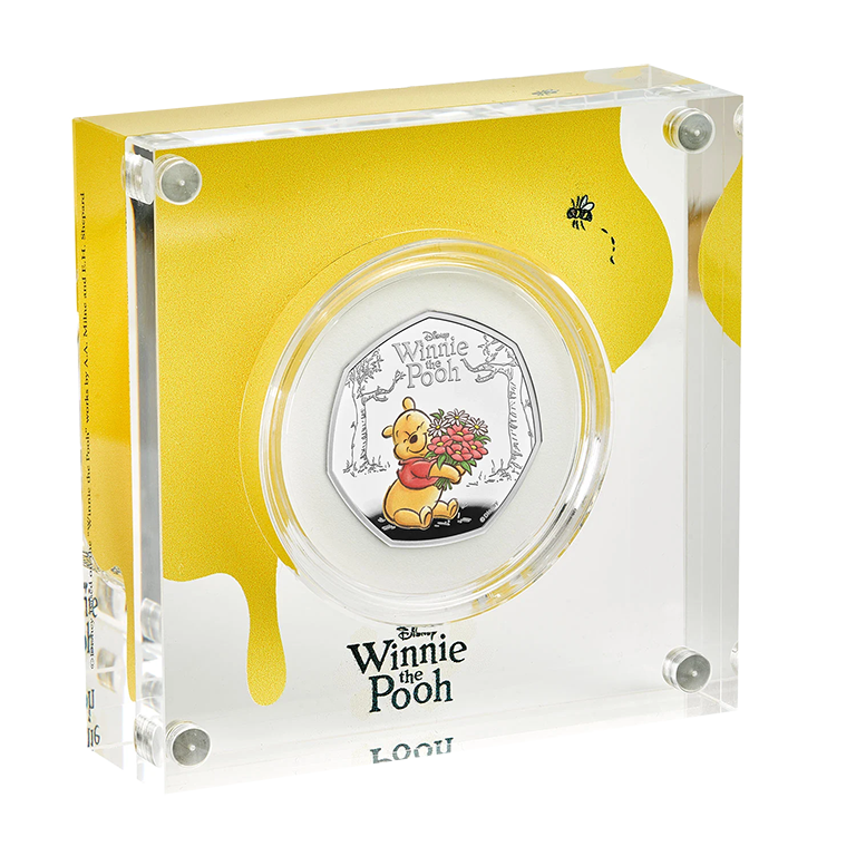 2026 50p 100 Years of Winnie the Pooh Kindness Silver Proof Coin