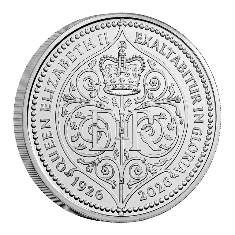 2026 £5 100th Anniversary of the Birth of Queen Elizabeth II BUNC Coin