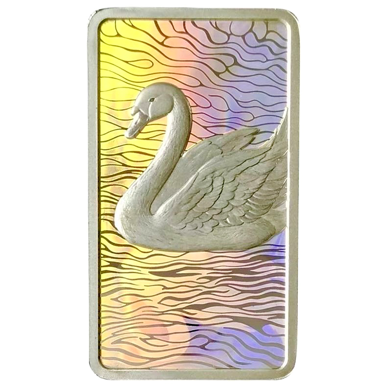 2026 Wings of Wonder - Swan Hologram 1oz Silver Coin