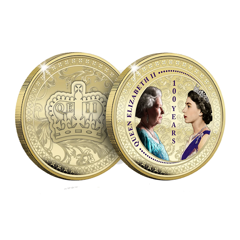 2026 Queen Elizabeth II 100th Anniversary Super Size Gold Luxe Edition