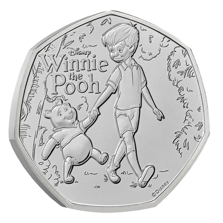 2026 50p 100 Years of Winnie the Pooh Loyalty BUNC Coin