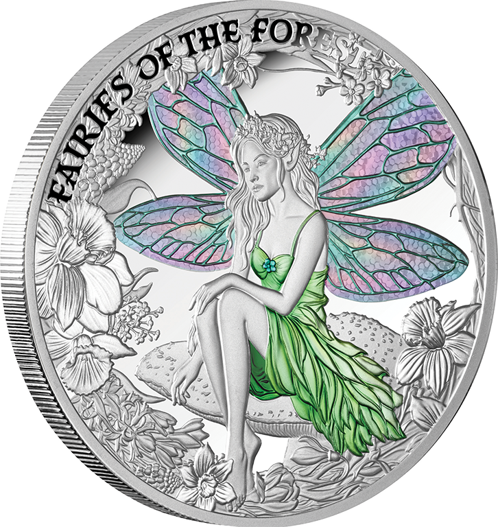 2026 $1 Fairies of the Forest 1oz Silver Proof Coin