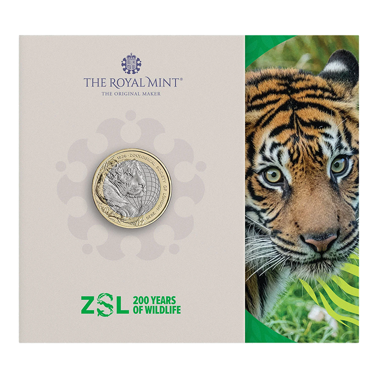 2026 £2 200 Years of ZSL BUNC Coin