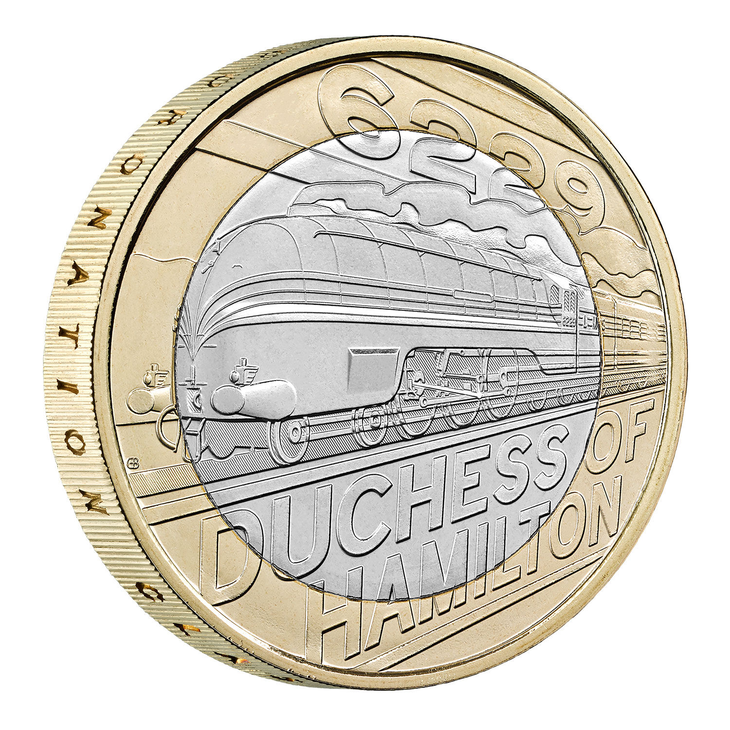 2026 £2 Dutchess of Hamilton BUNC Coin