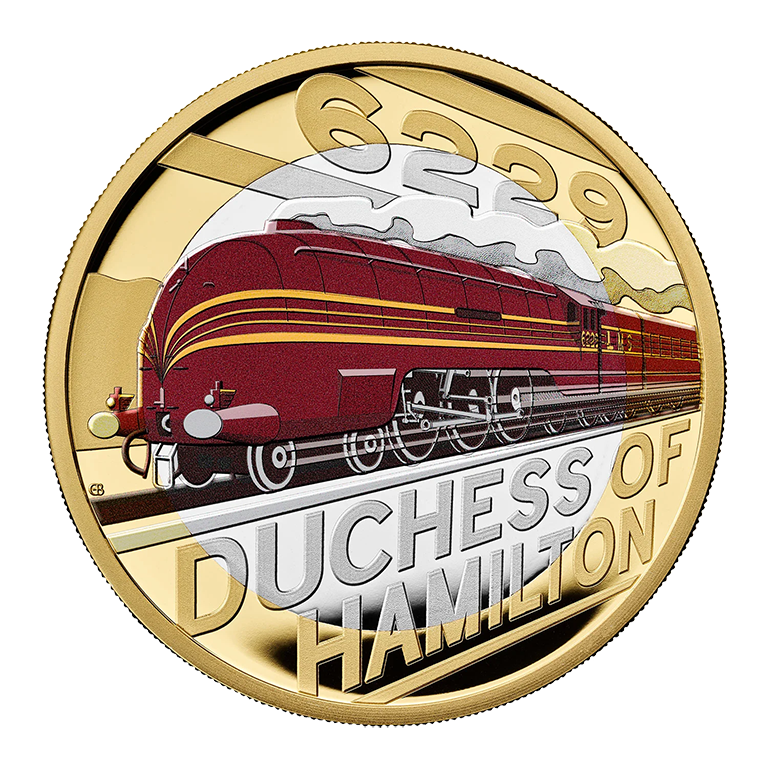2026 £2 Dutchess of Hamilton Coloured Silver Proof Coin