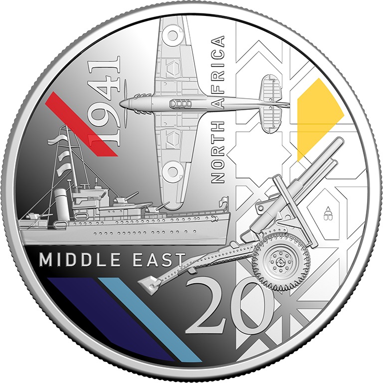 2026 20c Service Amid Strife Silver Proof 3 Coin Set