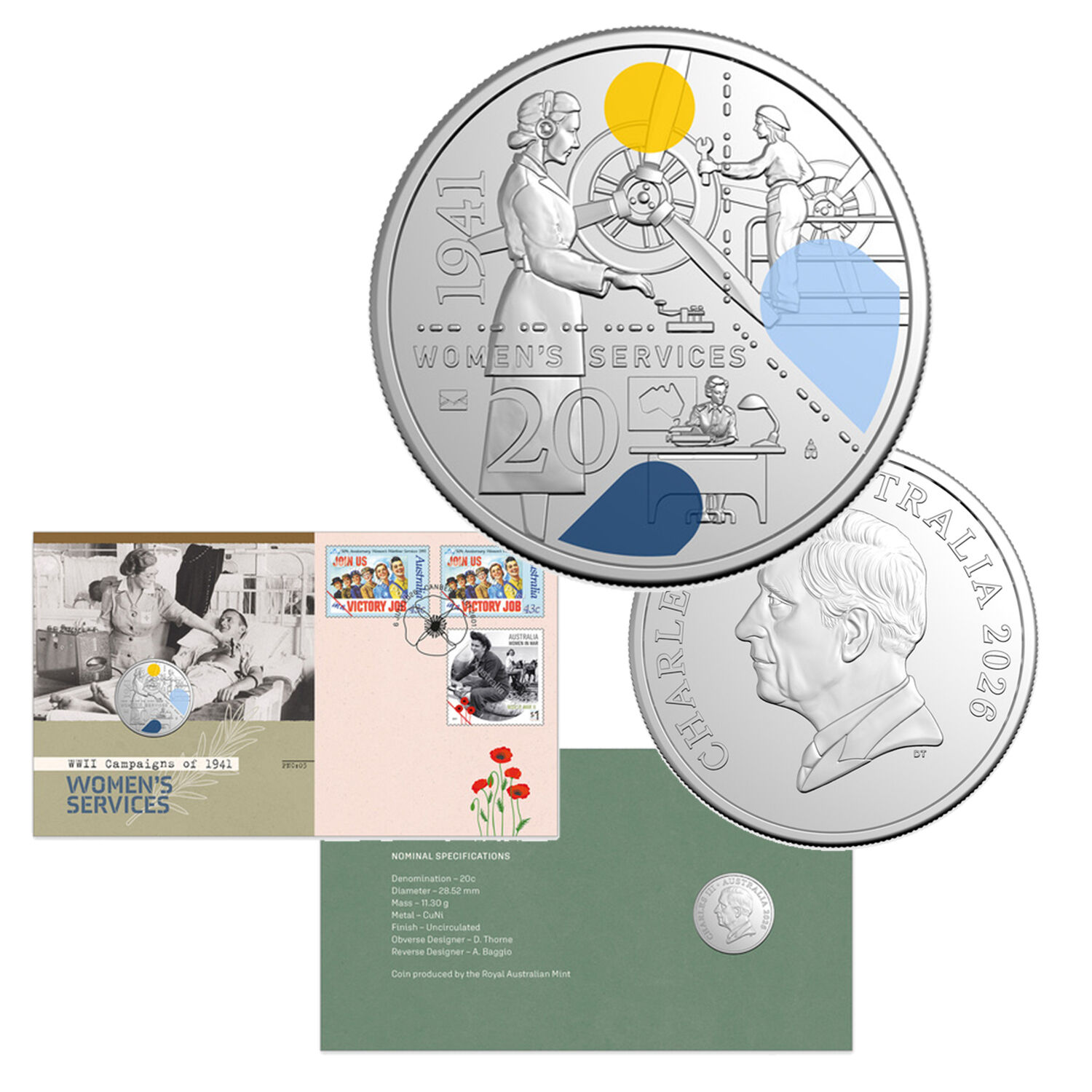 2026 1941 WWII Campaigns: Set of 3 PNCs