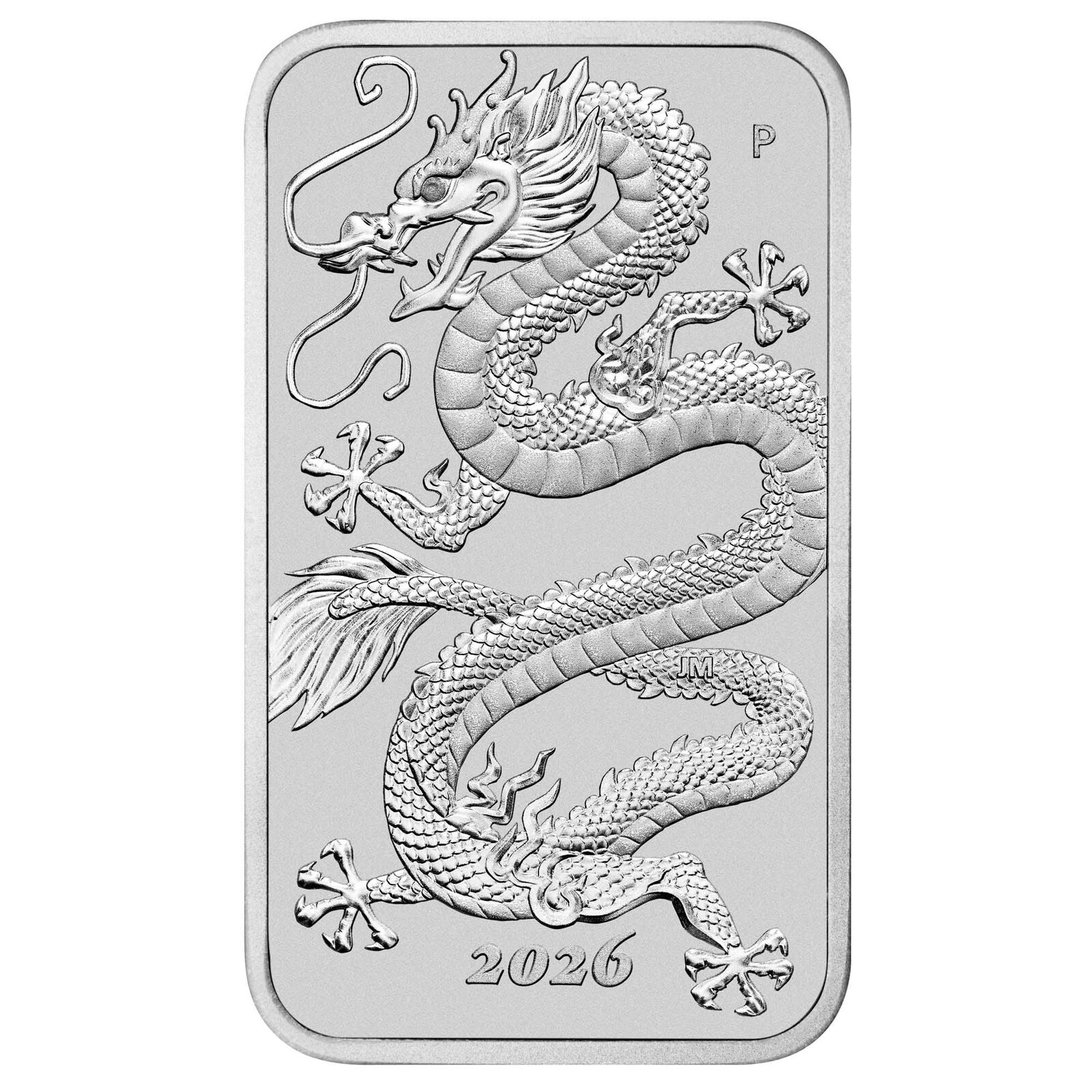 2026 $1 Rectangular Dragon Bullion Coin