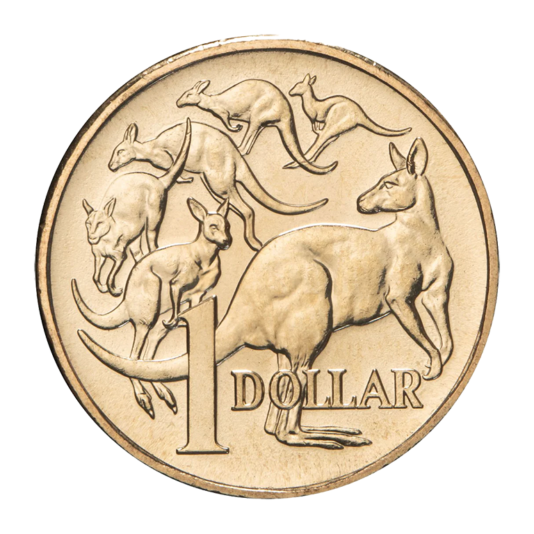 2026 $1 Mob of 6 Roos UNC Coin Pack