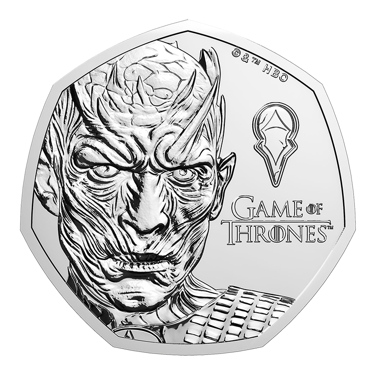 2026 50p Game of Thrones (Ice) BUNC Coin