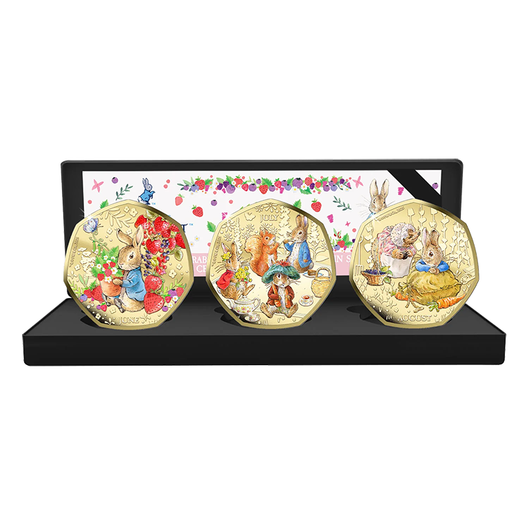 2026 50c Peter Rabbit Tales of Summer 3 Coin Limited Edition Box Set