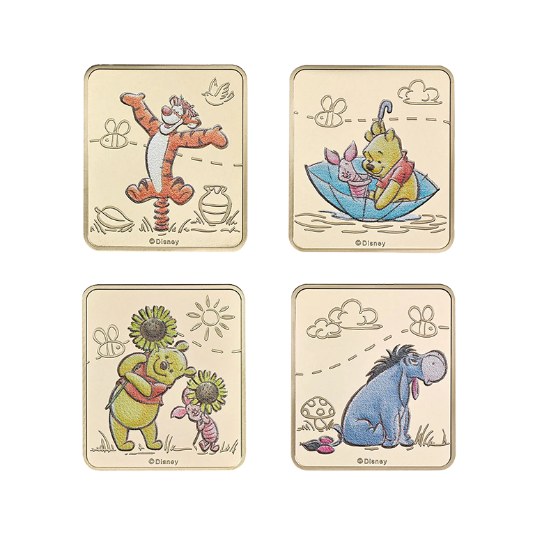 2026 100 Years of Winnie the Pooh Collectable Medallions