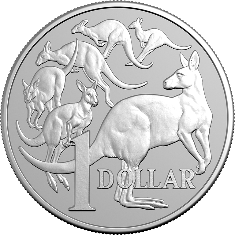 2026 $1 Mob of 6 Roos Silver Frosted UNC Coin