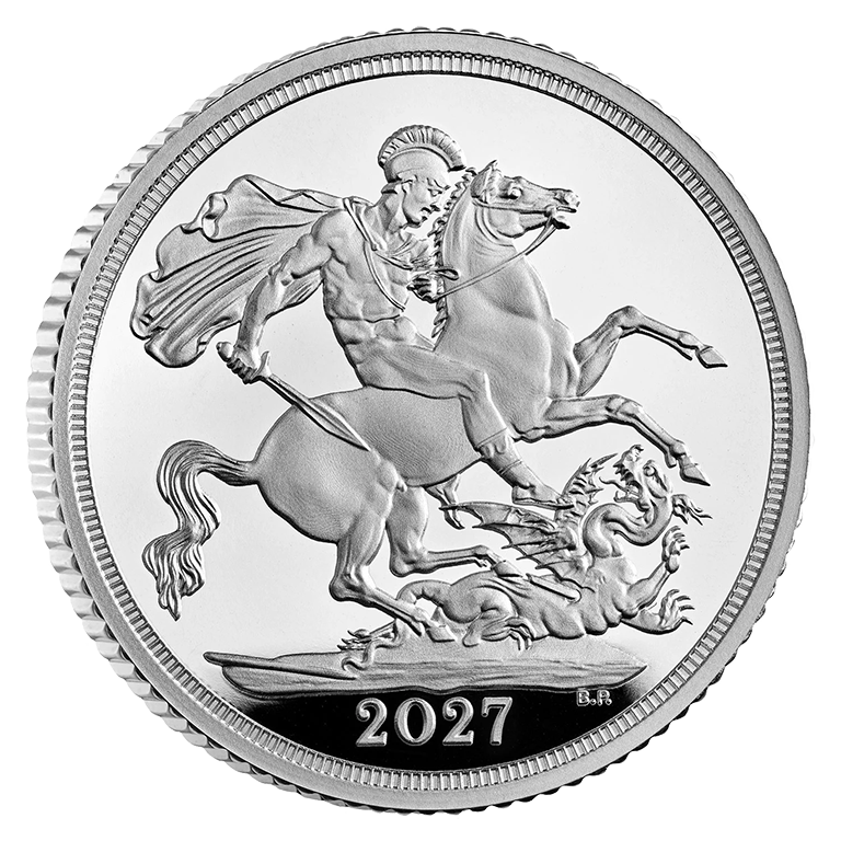 2027 The Silver Proof UK Sovereign Coin