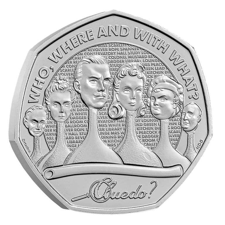 2026 50p Cluedo BUNC Coin