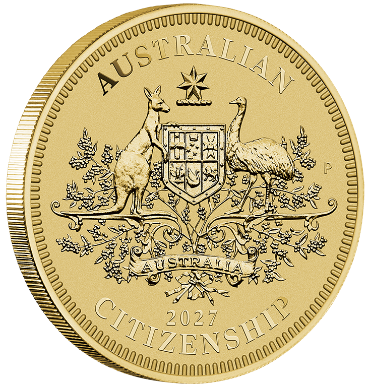 2027 $1 Australian Citizenship Al-Br Coin