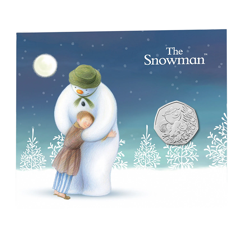 2026 50p The Snowman BUNC Coin