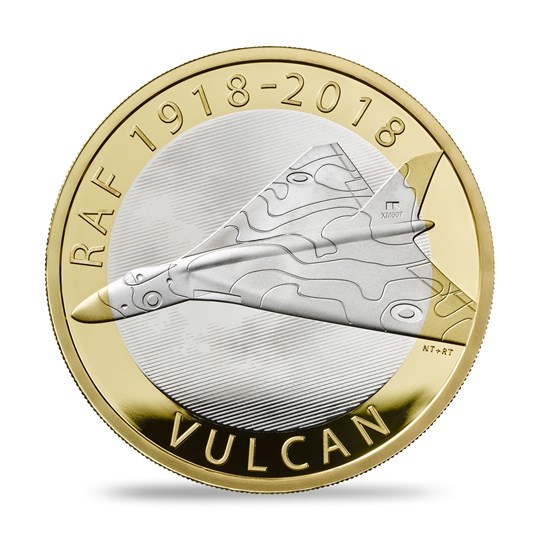 2018 £2 RAF Centenary - Vulcan Silver Proof