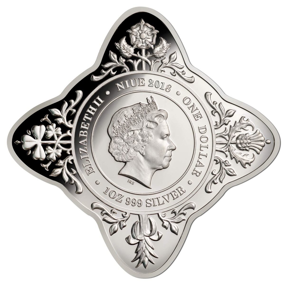 2018 $1 Royal Wedding Star 1oz Silver Proof