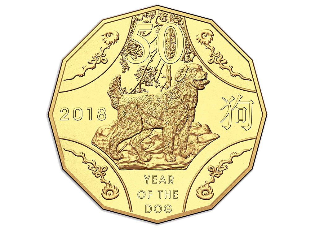 2018 50c Lunar Year of the Dog WMF Berlin Special Release