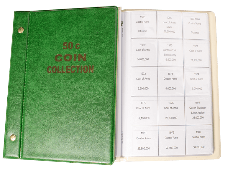 VST 50c Coin Album