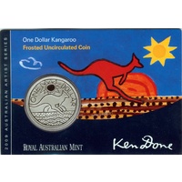 2009 One Dollar Kangaroo Ken Done