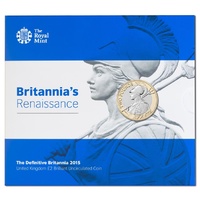 2015 £2 Britannia Brilliant Uncirculated