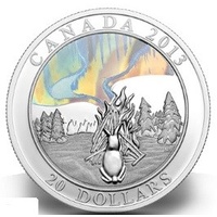 2013 CA$20 A Story of the Northern Lights The Great Hare
