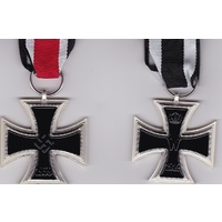 Iron Cross 2nd Class Medal Pair (replica)