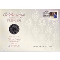 2015 Celebrating the Birth of a Princess Prestige Aust. Post PNC